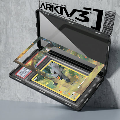ARKIV3 PSA graded exploded mockup