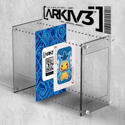 [UNIT: ] // Pretend Gyarados Pikachu (Joker) Playing Cards Extended Art Display Case - Raw