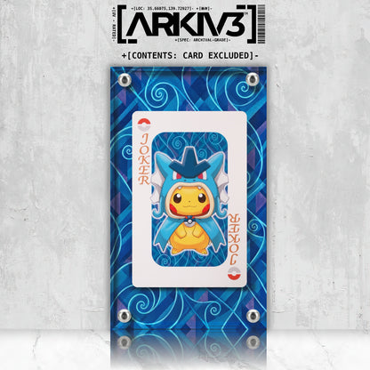 [UNIT: ] // Pretend Gyarados Pikachu (Joker) Playing Cards Extended Art Display Case - Raw
