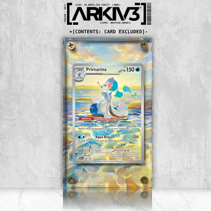 [UNIT: 88/84] // Primarina Extended Art Display Case - Raw