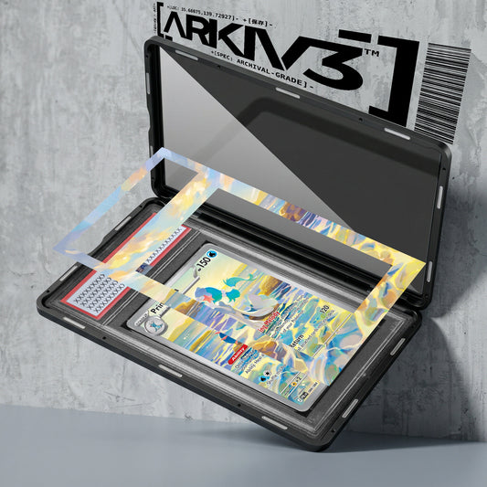 ARKIV3 PSA graded exploded mockup