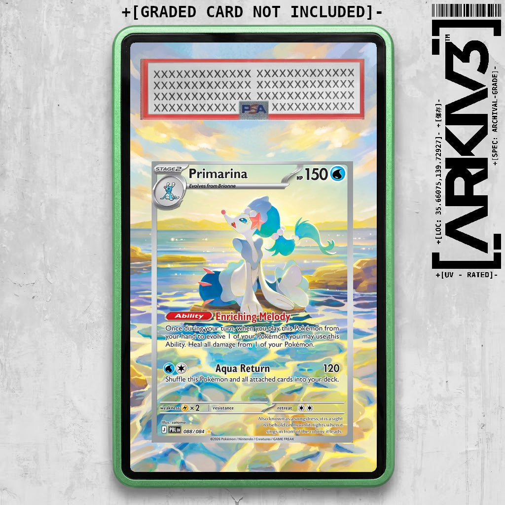 ARKIV3 PSA graded front - Green