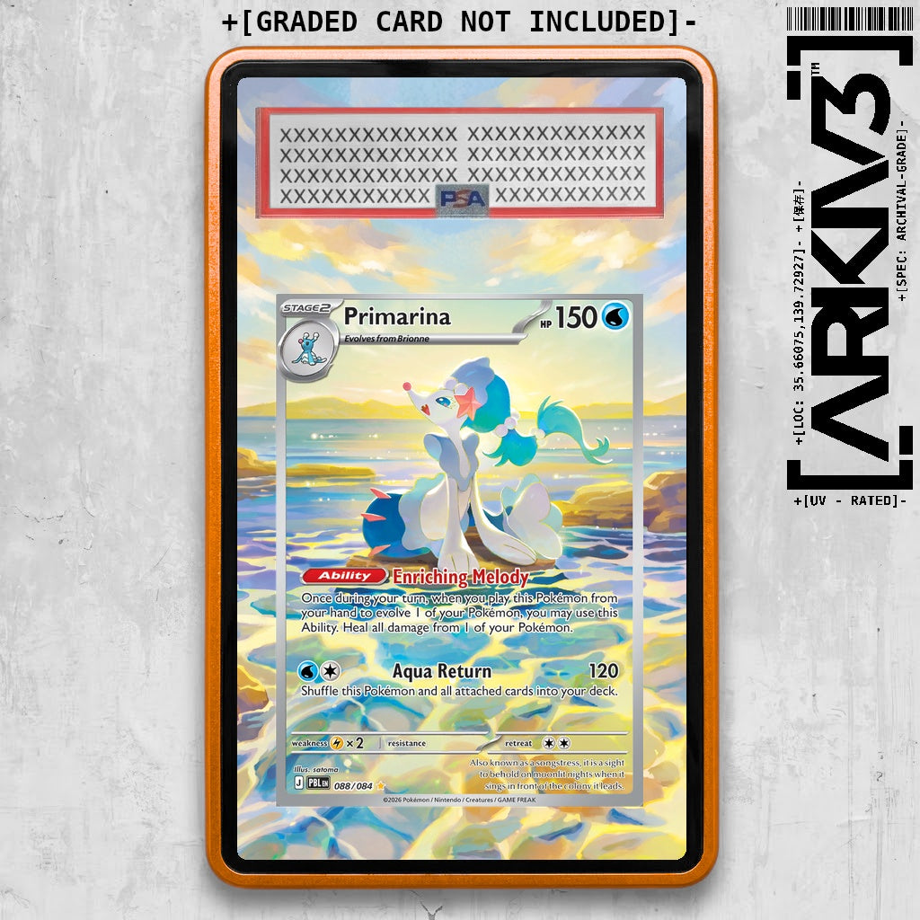 ARKIV3 PSA graded front - Orange
