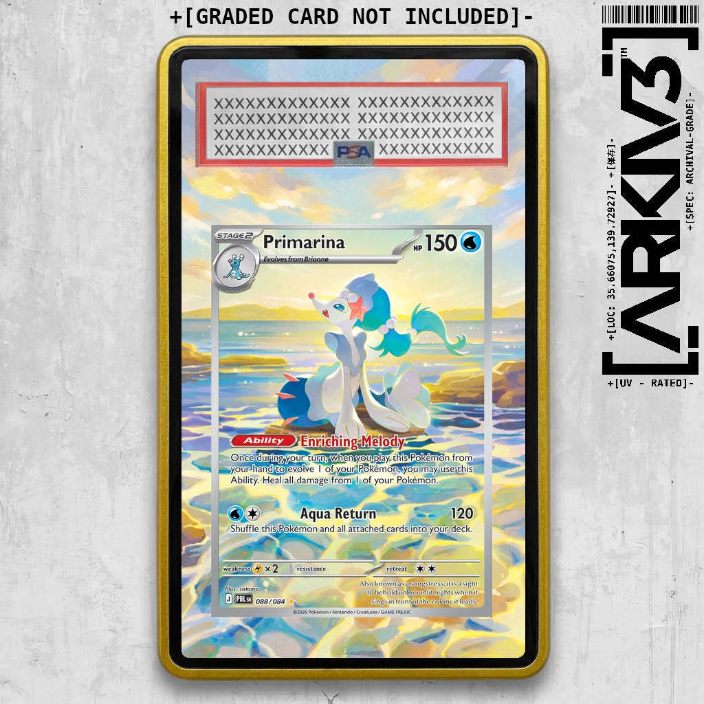 ARKIV3 PSA graded front - Yellow