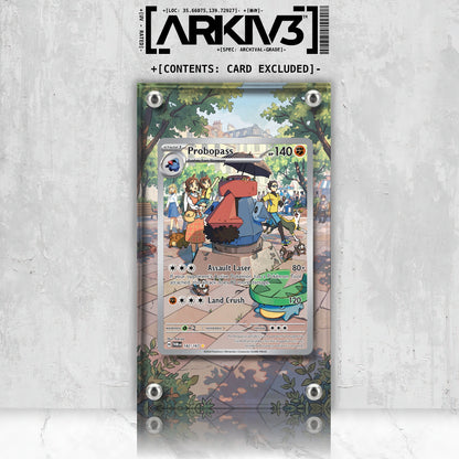 [UNIT: 182/167] // Probopass Extended Art Display Case - Raw