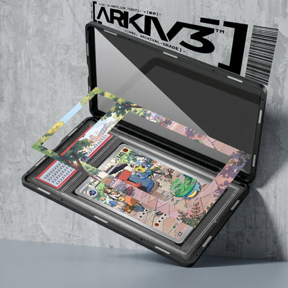 ARKIV3 PSA graded exploded mockup