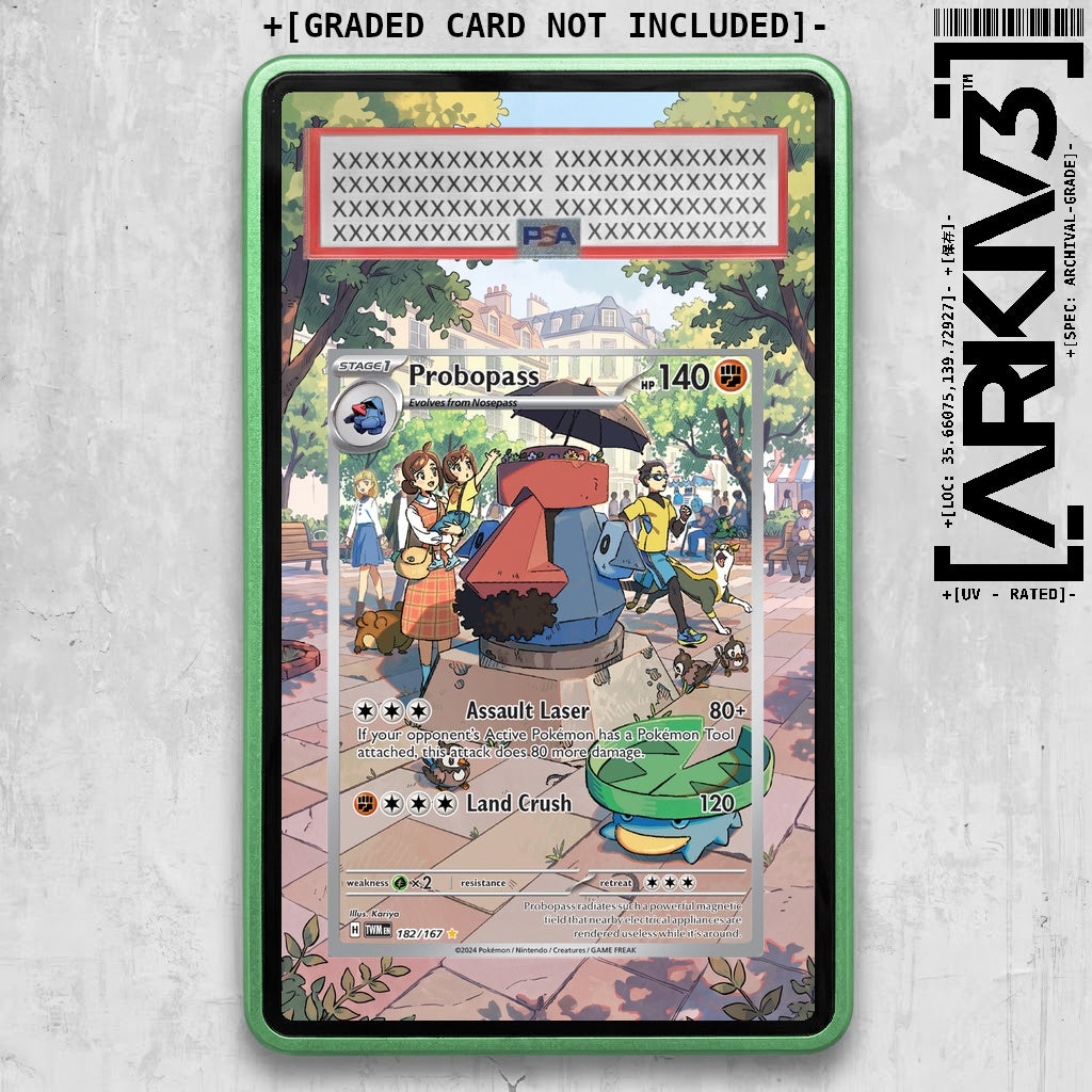 ARKIV3 PSA graded front - Green