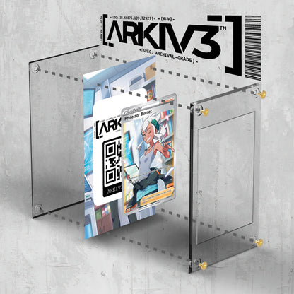 [UNIT: TG26/TG30] // Professor Burnet Extended Art Display Case - Raw