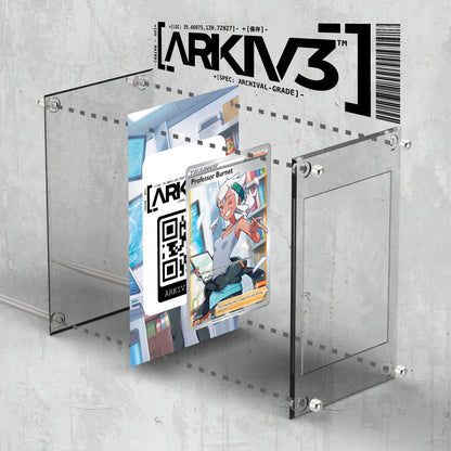 [UNIT: TG26/TG30] // Professor Burnet Extended Art Display Case - Raw