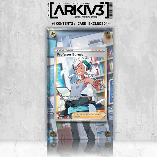 [UNIT: TG26/TG30] // Professor Burnet Extended Art Display Case - Raw