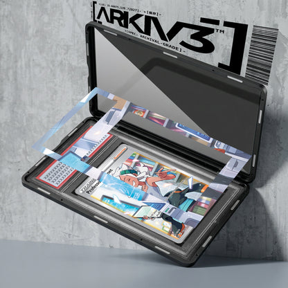 ARKIV3 PSA graded exploded mockup