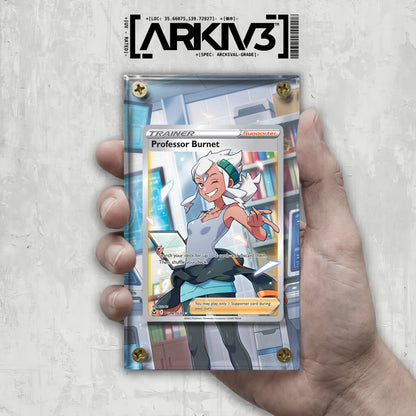 [UNIT: TG26/TG30] // Professor Burnet Extended Art Display Case - Raw