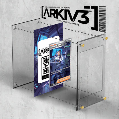 [UNIT: 257/182] // Professor Turo's Scenario Extended Art Display Case - Raw