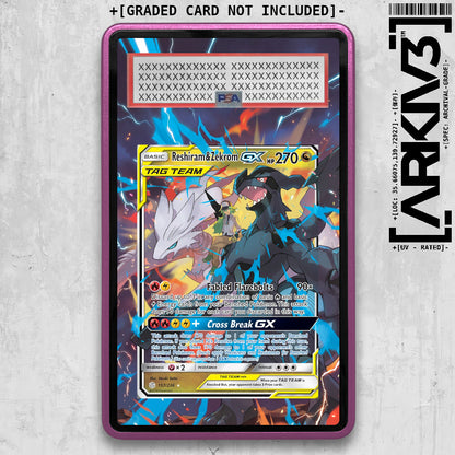 [UNIT: 157/236] // Reshiram & Zekrom GX Extended Art Display Case - Graded