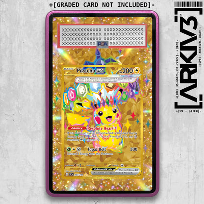 [UNIT: 247/191 // Pikachu ex Extended Art Display Case - Graded