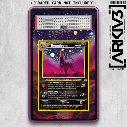 [UNIT: 8/64] // Houndoom Extended Art Display Case - Graded