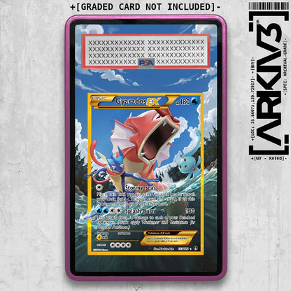 [UNIT: 123/122] // Gyarados EX Extended Art Display Case - Graded