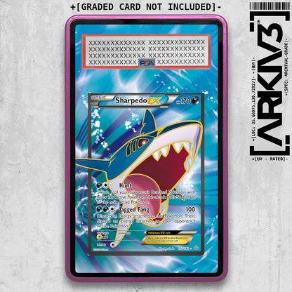 [UNIT: 152/160] // Sharpedo EX Extended Art Display Case - Graded