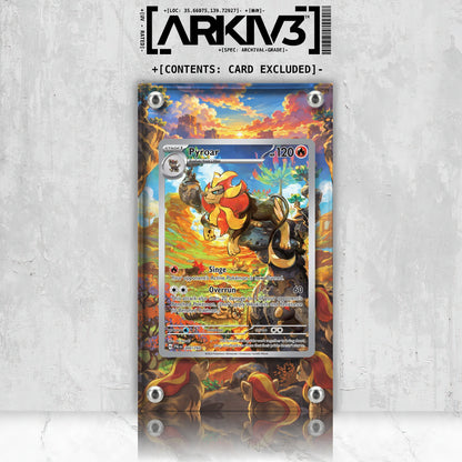 [UNIT: 200/193] // Pyroar Extended Art Display Case - Raw