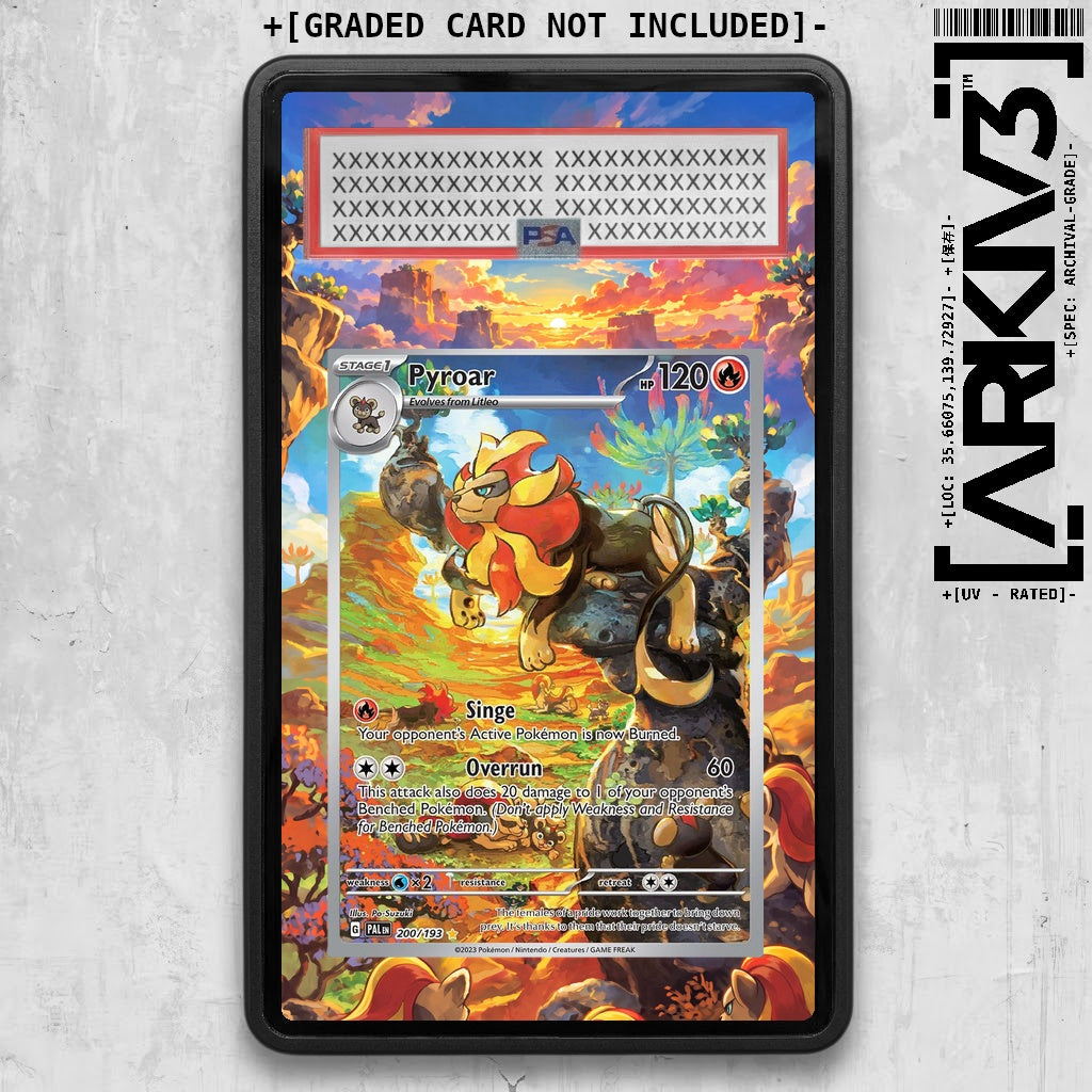 ARKIV3 PSA graded front - Black
