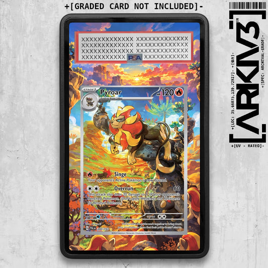 ARKIV3 PSA graded front - Black