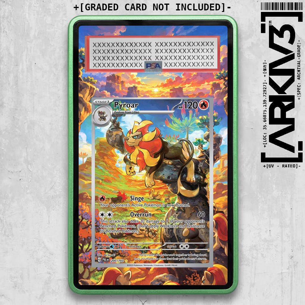 ARKIV3 PSA graded front - Green