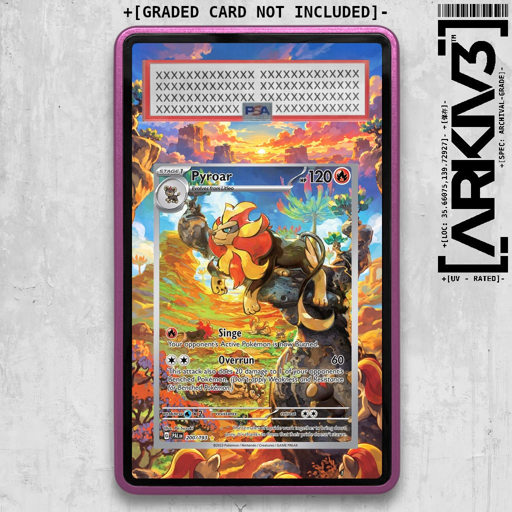 ARKIV3 PSA graded front - Purple