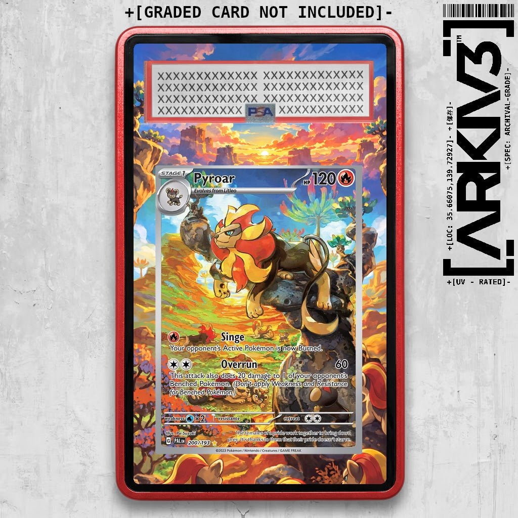 ARKIV3 PSA graded front - Red