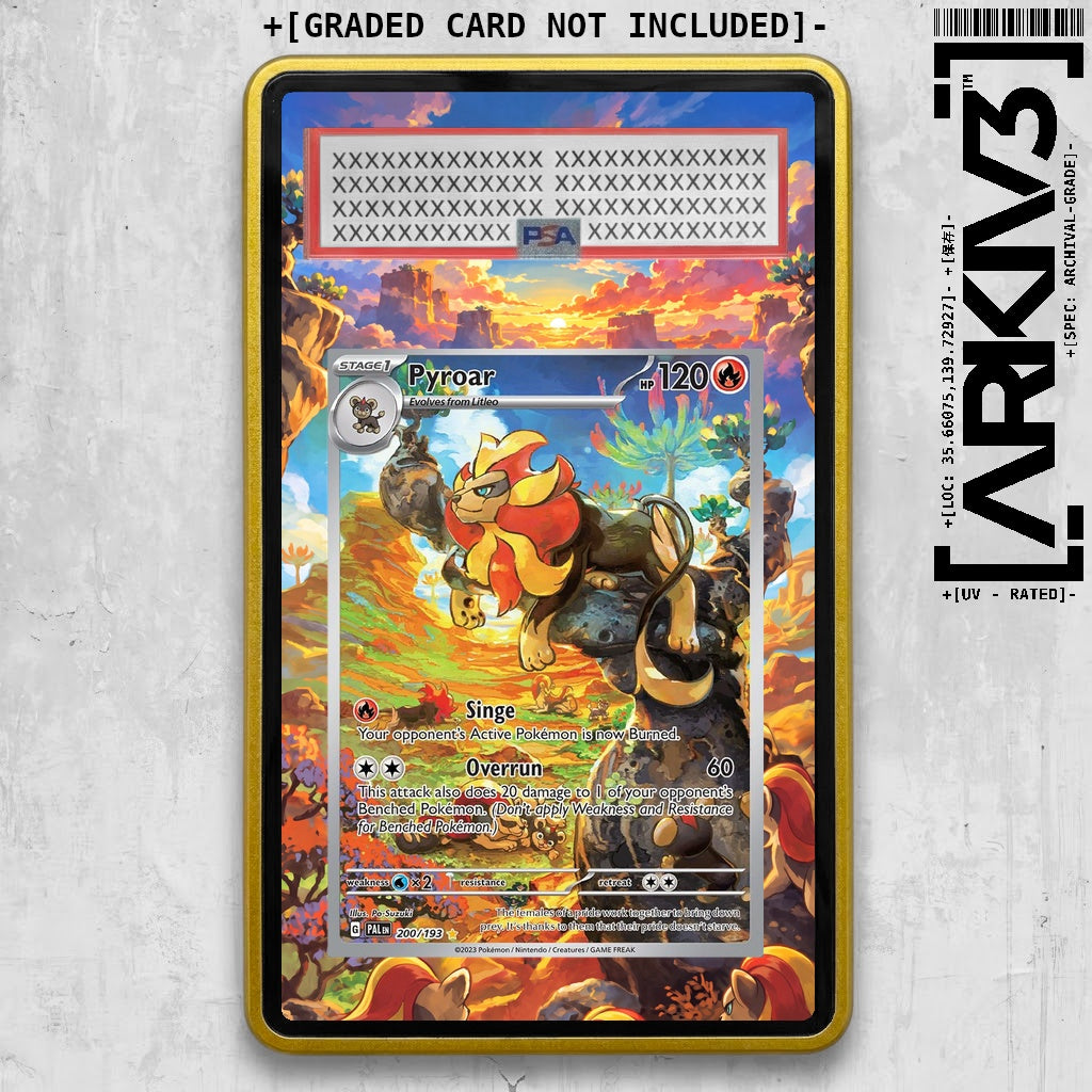 ARKIV3 PSA graded front - Yellow