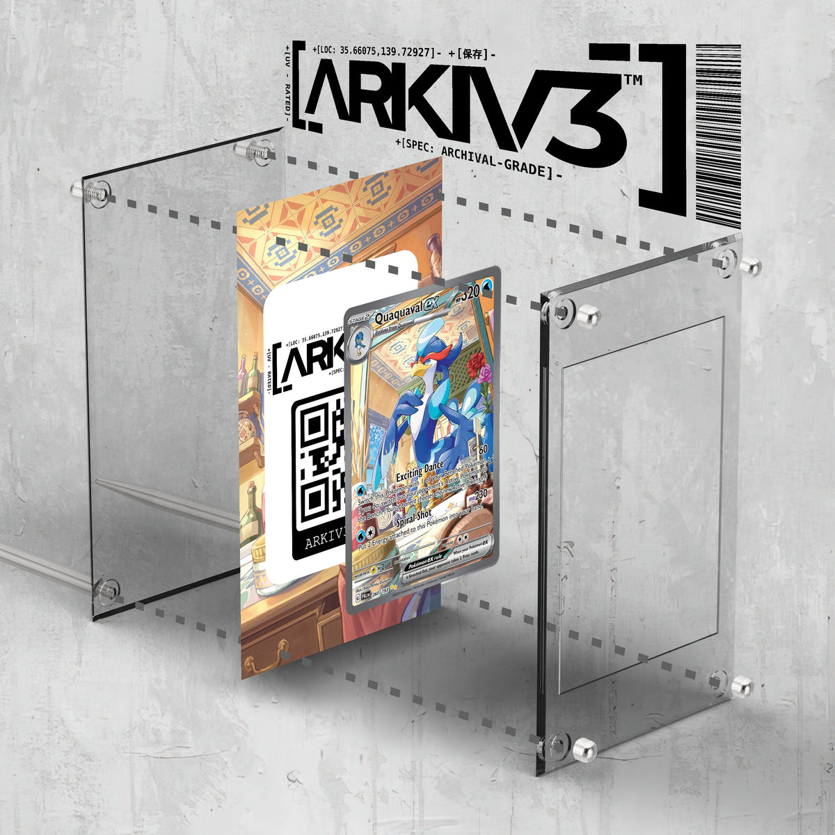[UNIT: 260/193] // Quaquaval ex Extended Art Display Case - Raw