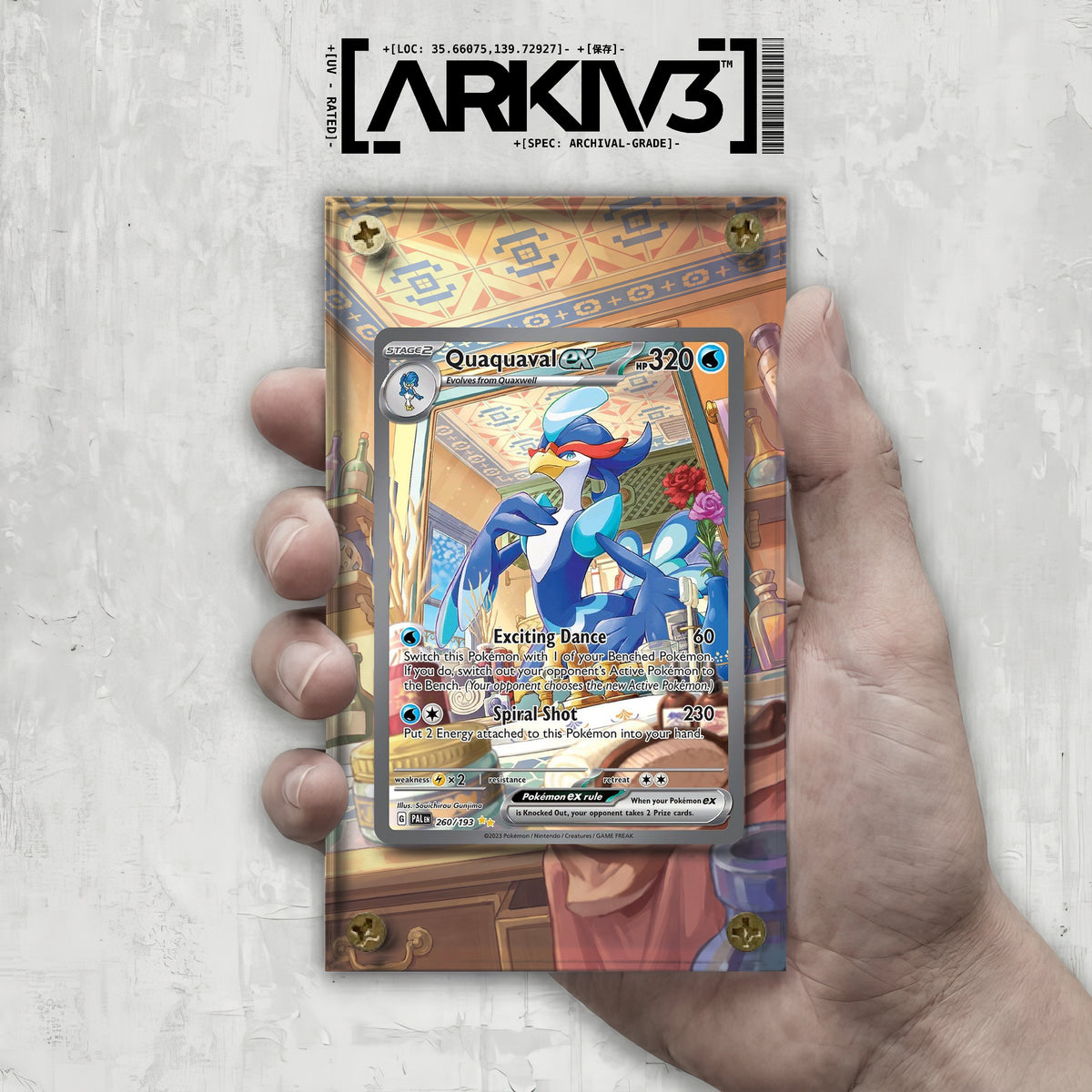 [UNIT: 260/193] // Quaquaval ex Extended Art Display Case - Raw