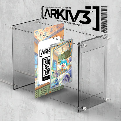[UNIT: 206/193] // Quaxly Extended Art Display Case - Raw