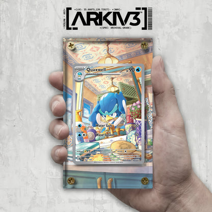 [UNIT: 207/193] // Quaxwell Extended Art Display Case - Raw