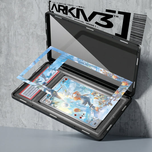 ARKIV3 PSA graded exploded mockup