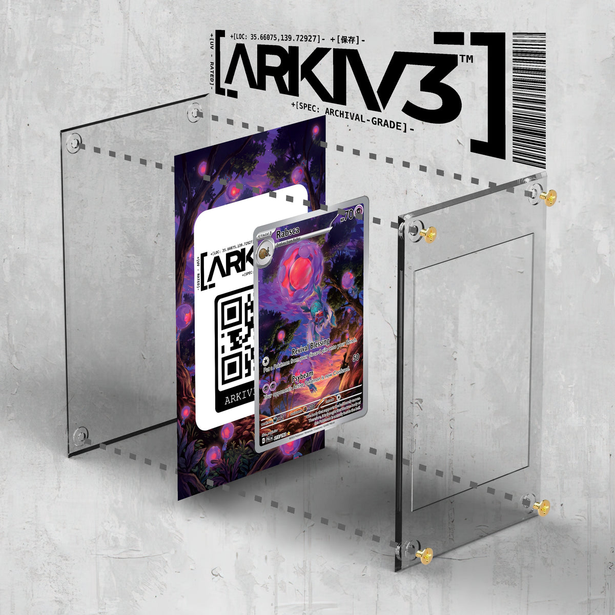 [UNIT: 215/193] // Rabsca Extended Art Display Case - Raw
