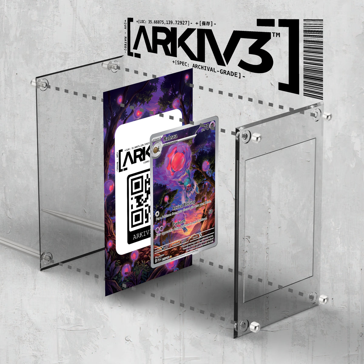 [UNIT: 215/193] // Rabsca Extended Art Display Case - Raw