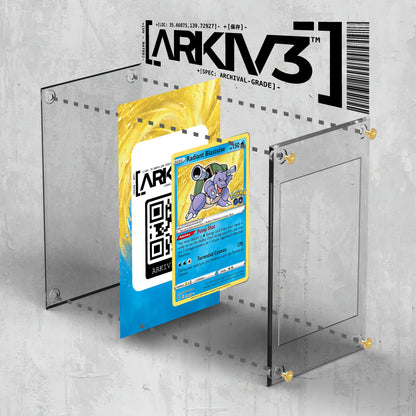 [UNIT: 18/78] // Radiant Blastoise Extended Art Display Case - Raw