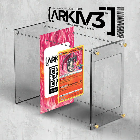 [UNIT: 11/78] // Radiant Charizard Extended Art Display Case - Raw