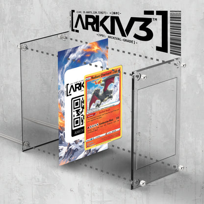 [UNIT: 20/159] // Radiant Charizard Extended Art Display Case - Raw
