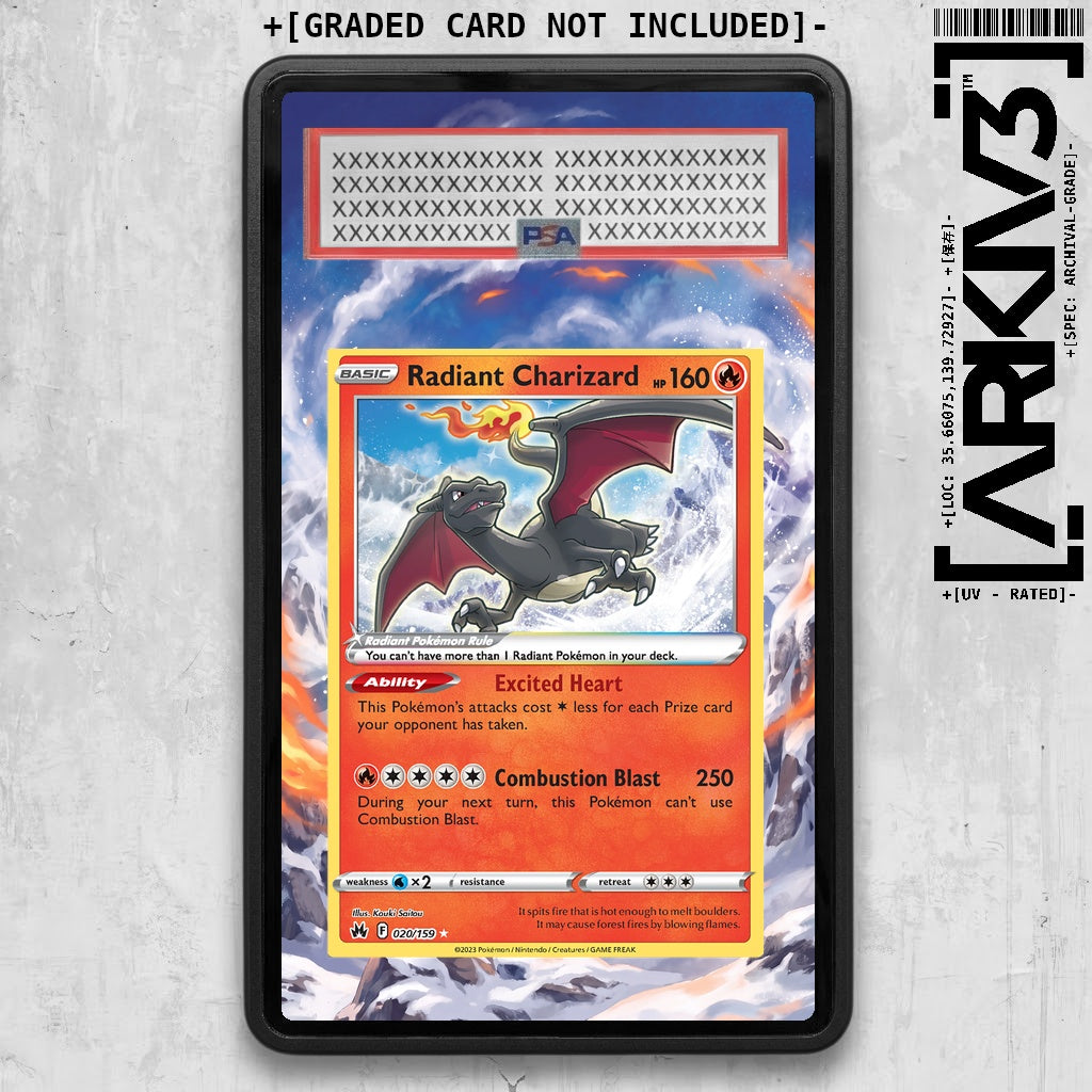 ARKIV3 PSA graded front - Black