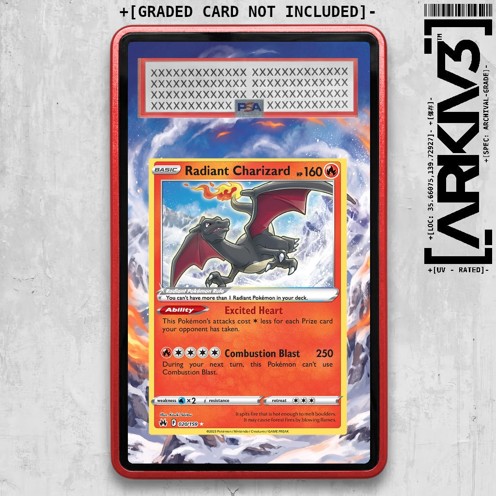ARKIV3 PSA graded front - Red