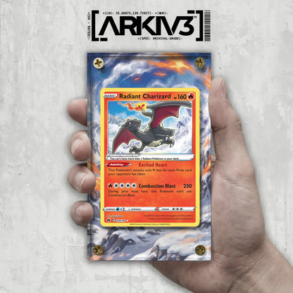 [UNIT: 20/159] // Radiant Charizard Extended Art Display Case - Raw