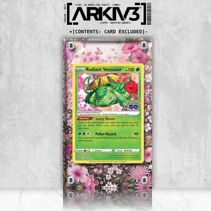[UNIT: 4/78] // Radiant Venusaur Extended Art Display Case - Raw