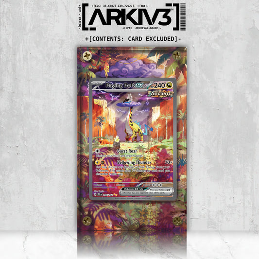 [UNIT: 208/162] // Raging Bolt ex Extended Art Display Case - Raw