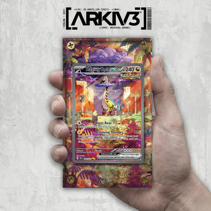 [UNIT: 208/162] // Raging Bolt ex Extended Art Display Case - Raw