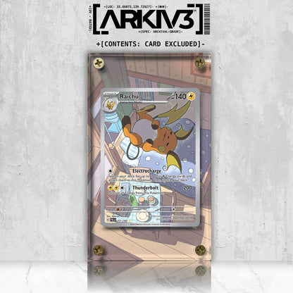 [UNIT: 211/193] // Raichu Extended Art Display Case - Raw