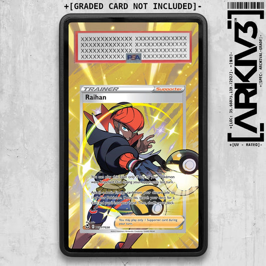 ARKIV3 PSA graded front - Black