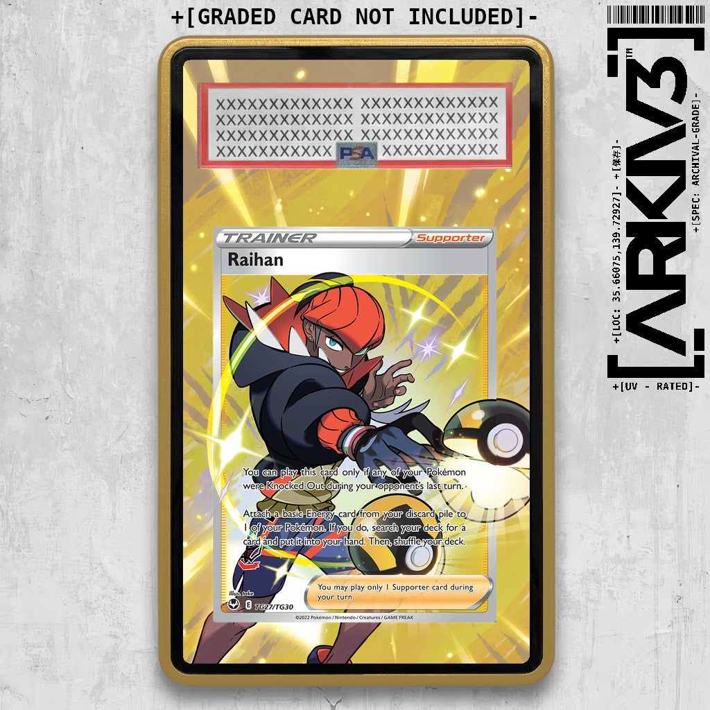 ARKIV3 PSA graded front - Gold