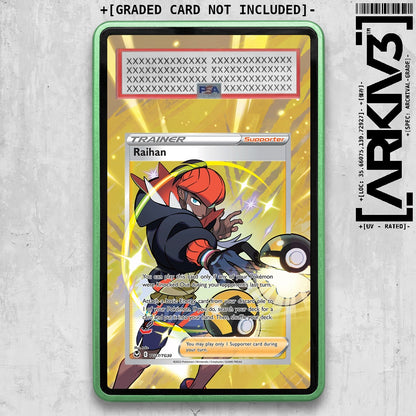 ARKIV3 PSA graded front - Green