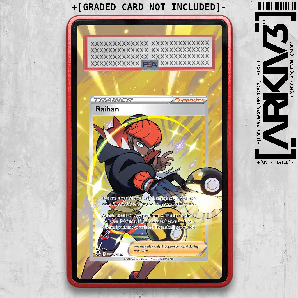 ARKIV3 PSA graded front - Red